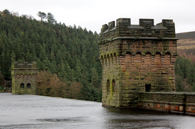 Howden Reservoir Wall in the Peak District